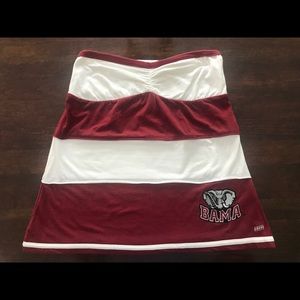 Like New University of Alabama Strapless Shirt